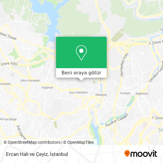 Ercan Halı ve Çeyiz harita