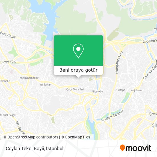 Ceylan Tekel Bayii harita