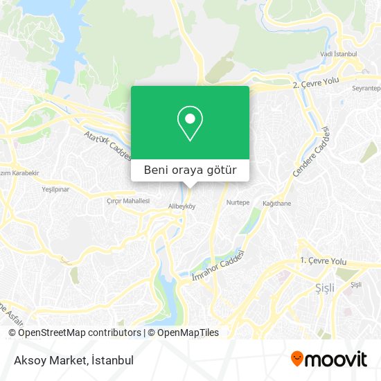Aksoy Market harita