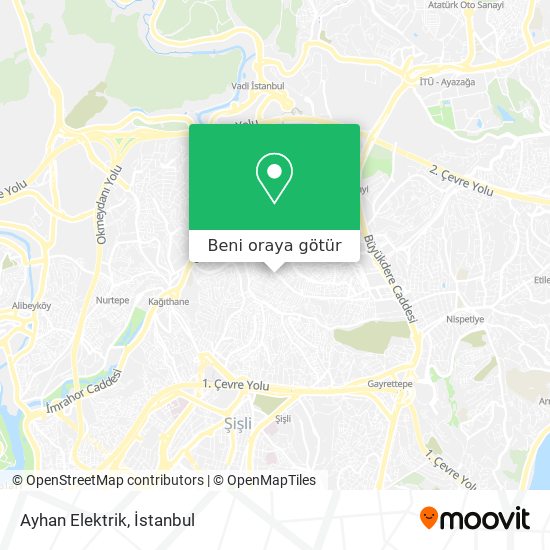 Ayhan Elektrik harita