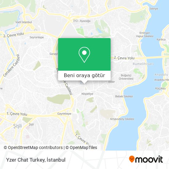 Yzer Chat Turkey harita