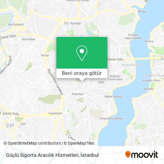Güçlü Sigorta Aracılık Hizmetleri harita