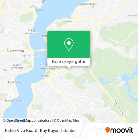 Estilo Vivo Kuaför Bay Bayan harita
