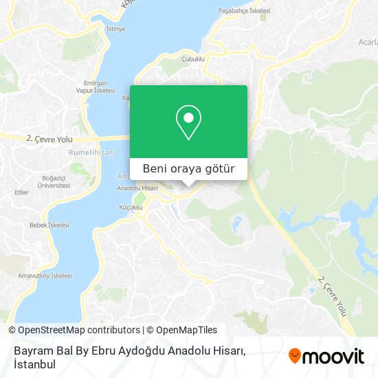 Bayram Bal By Ebru Aydoğdu Anadolu Hisarı harita