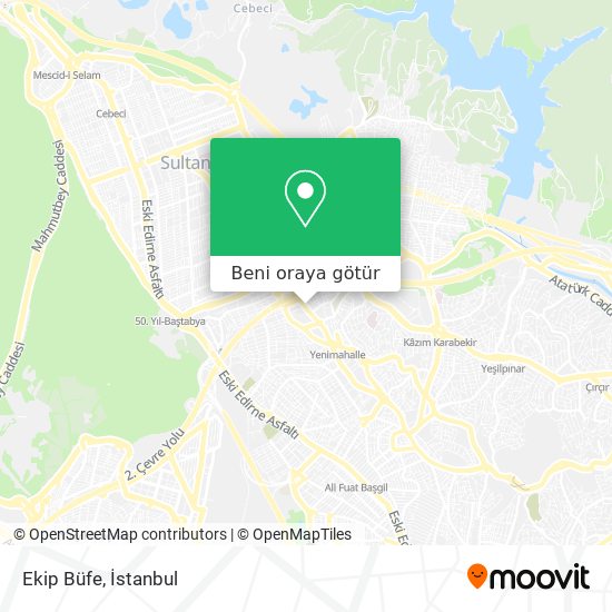Ekip Büfe harita