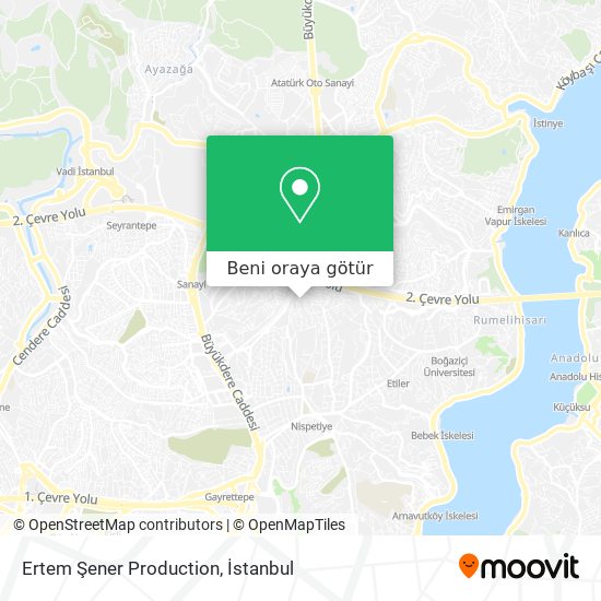 Ertem Şener Production harita