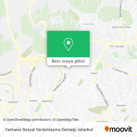 Verkanis Sosyal Yardımlaşma Derneği harita