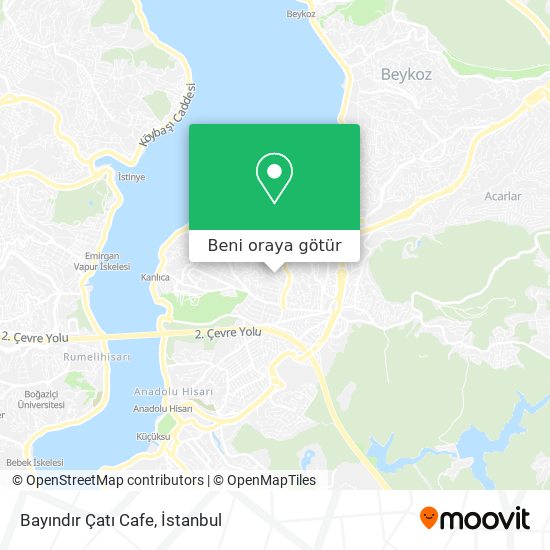 Bayındır Çatı Cafe harita