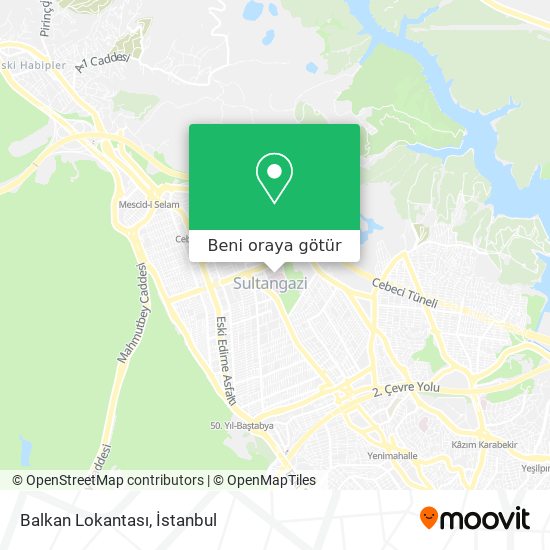 Balkan Lokantası harita