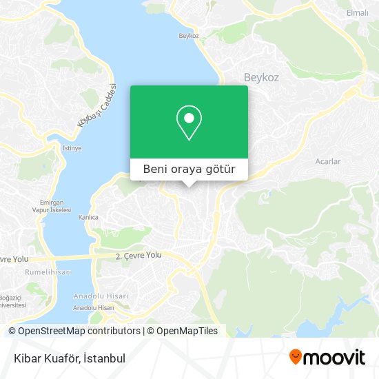 Kibar Kuaför harita