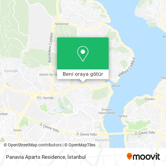 Panavia Aparts Residence harita