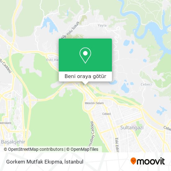Gorkem Mutfak Ekıpma harita