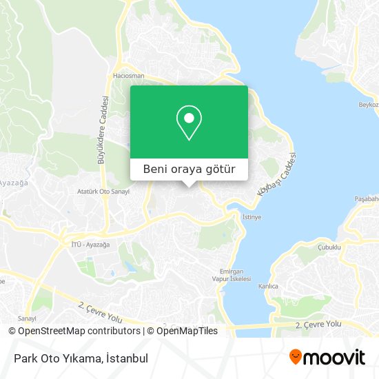 Park Oto Yıkama harita