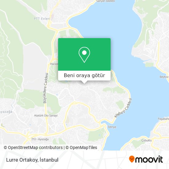 Lurre Ortakoy harita