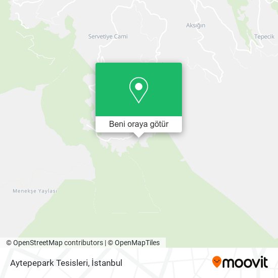 Aytepepark Tesisleri harita