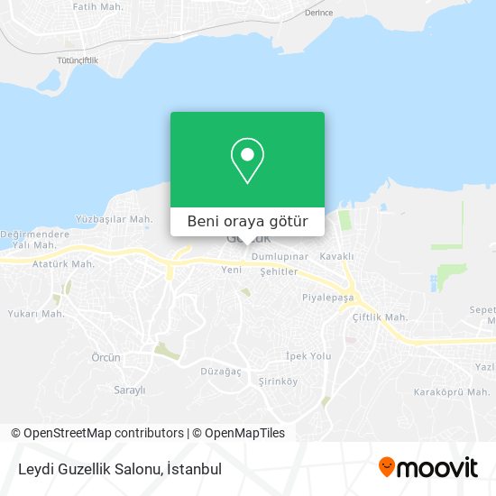Leydi Guzellik Salonu harita