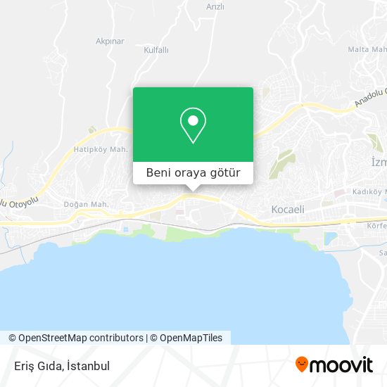 Eriş Gıda harita
