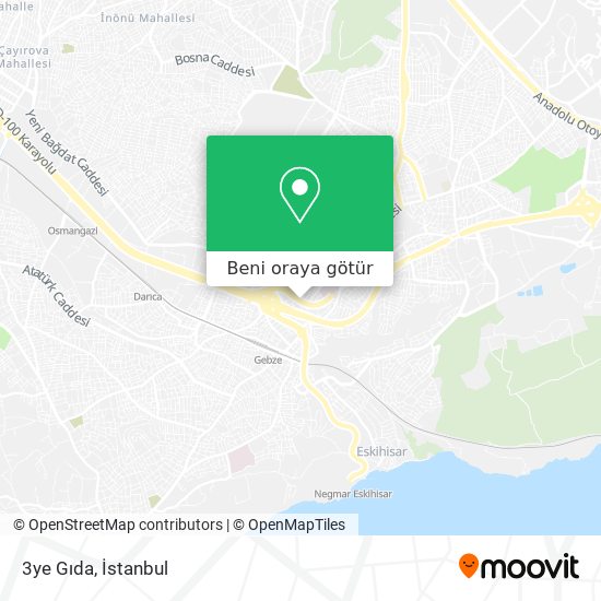 3ye Gıda harita