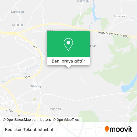 Bedıskan Tekstıl harita