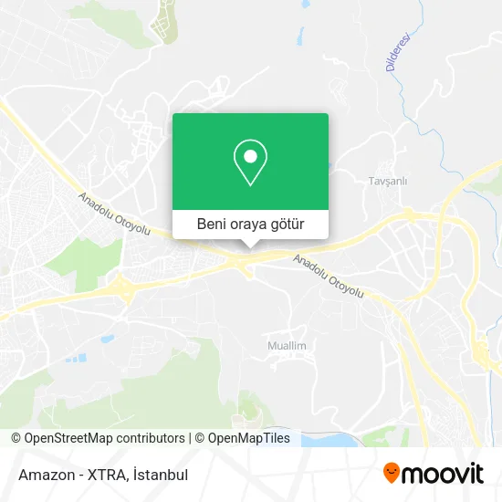 Amazon - XTRA harita