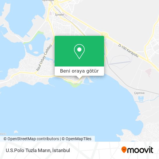 U.S.Polo Tuzla Marın harita