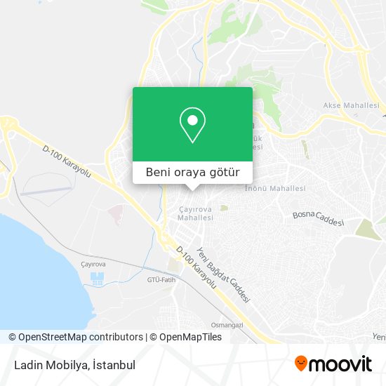Ladin Mobilya harita