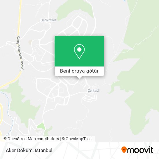 Aker Döküm harita