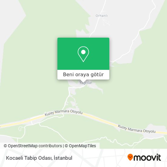 Kocaeli Tabip Odası harita