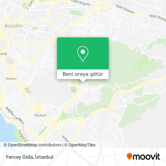 Fercey Gıda harita