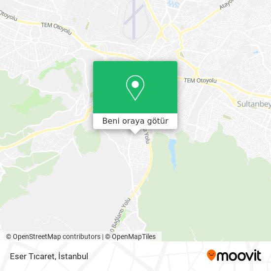 Eser Tıcaret harita