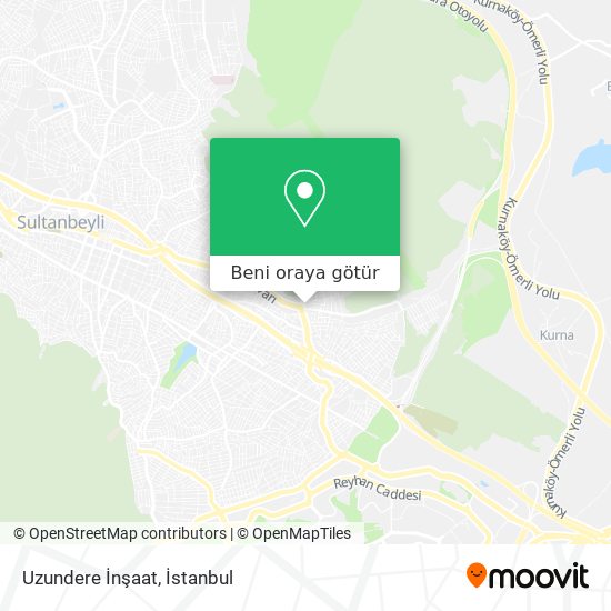 Uzundere İnşaat harita