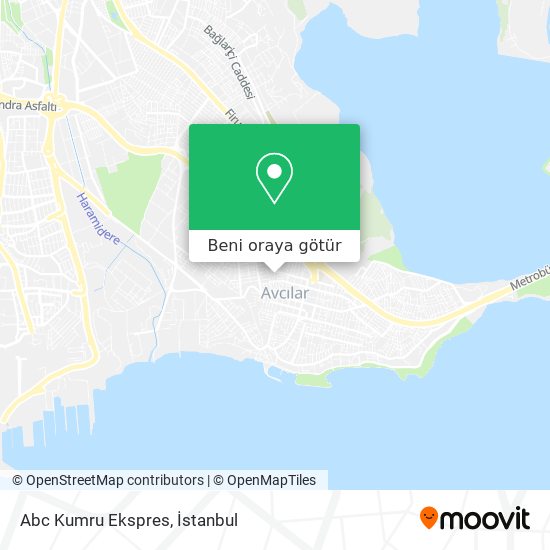 Abc Kumru Ekspres harita