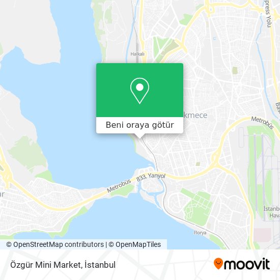 Özgür Mini Market harita