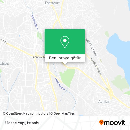 Masse Yapı harita