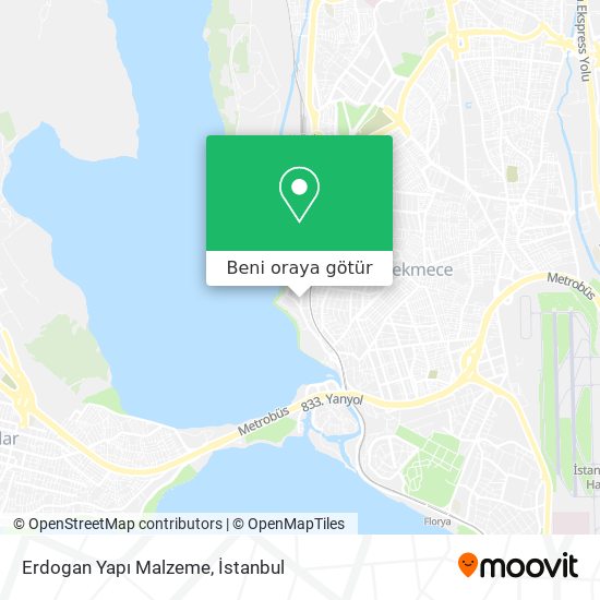 Erdogan Yapı Malzeme harita