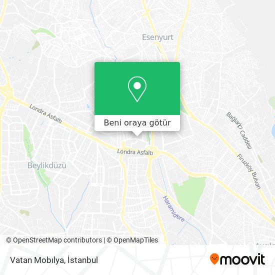 Vatan Mobılya harita
