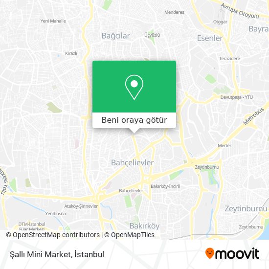 Şallı Mini Market harita