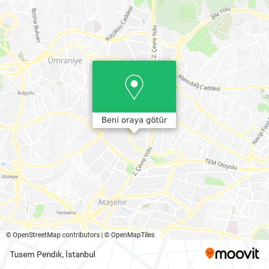 Tusem Pendık harita