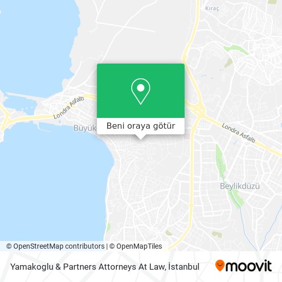 Yamakoglu & Partners Attorneys At Law harita