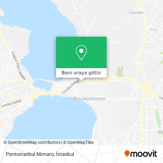 Pentııstanbul Mımaro harita