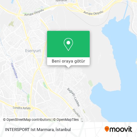 INTERSPORT Ist Marmara harita