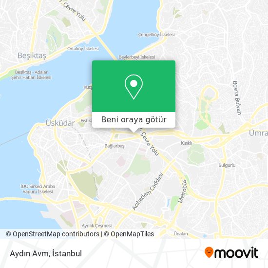 Aydın Avm harita