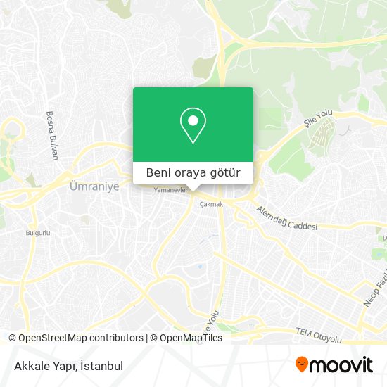 Akkale Yapı harita