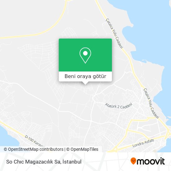 So Chıc Magazacılık Sa harita