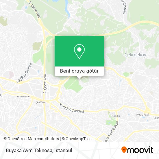 Buyaka Avm Teknosa harita