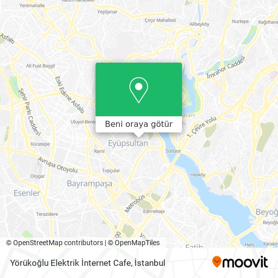 Yörükoğlu Elektrik İnternet Cafe harita