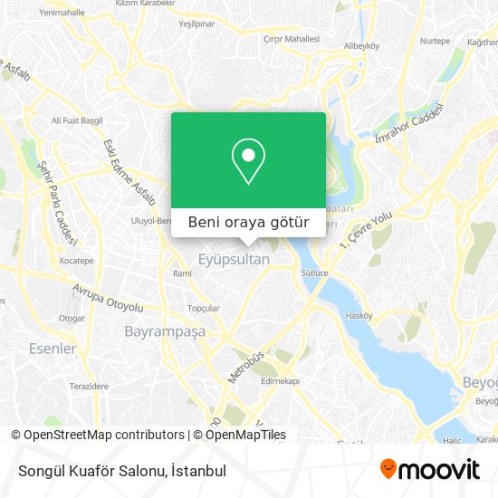 Songül Kuaför Salonu harita
