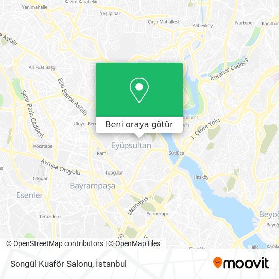 Songül Kuaför Salonu harita