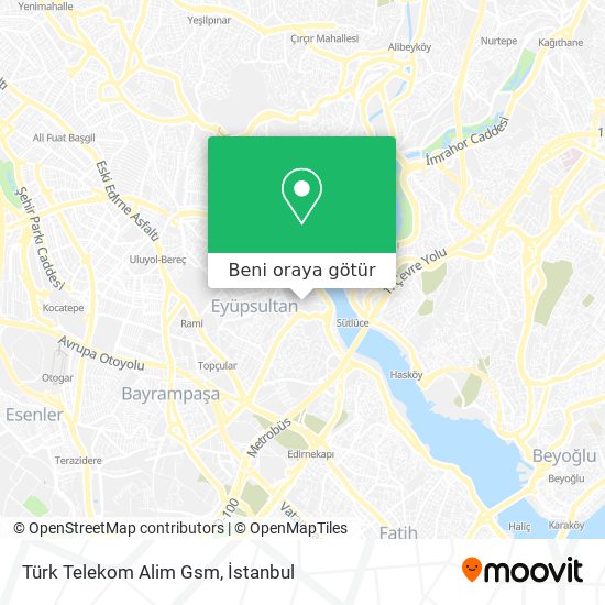 Türk Telekom Alim Gsm harita