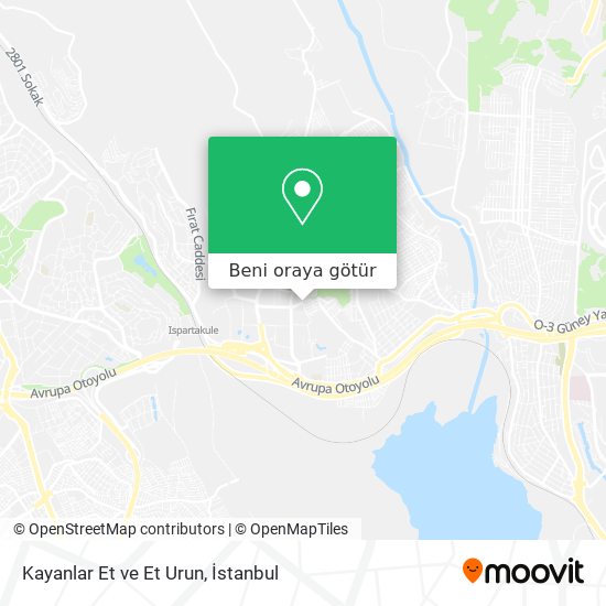 Kayanlar Et ve Et Urun harita